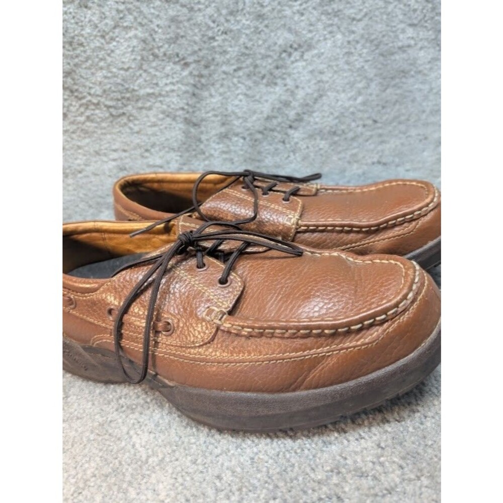 Dr. Comfort Diabetic Shoes Mens Patrick Size 10.5 W Brown Leather Loafer